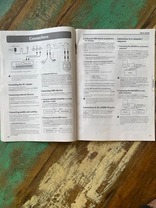 Manual do sintetizador Korg MS2000/MS2000R - Foto 3