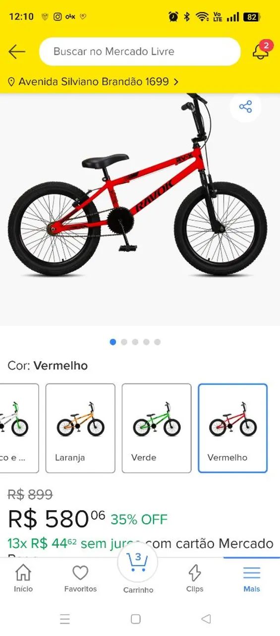 BMX praticamente nova... Pra sair rápido R$ 450,00