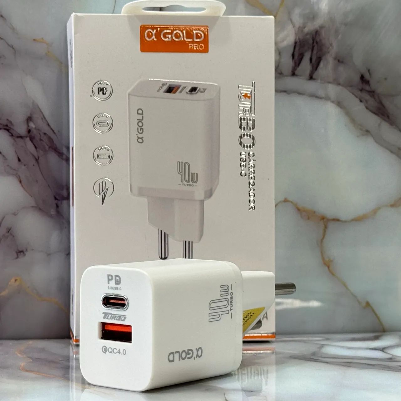 Fonte carregador turbo 40W - Foto 2