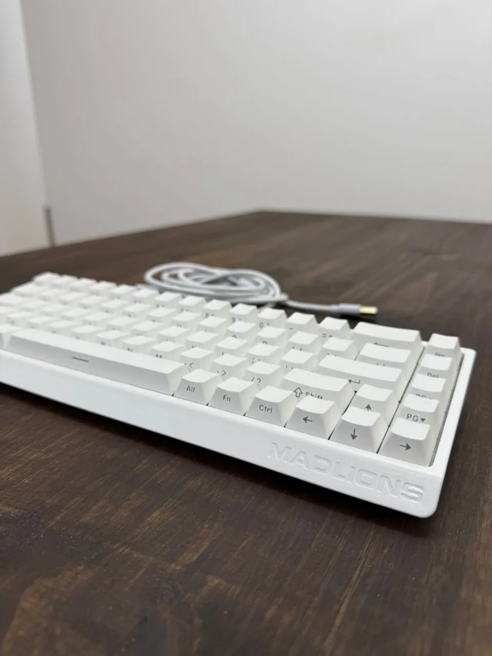 Teclado Madlions Mad68He Branco