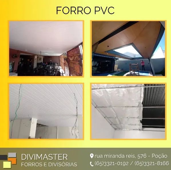 Forro PVC (Instalado)