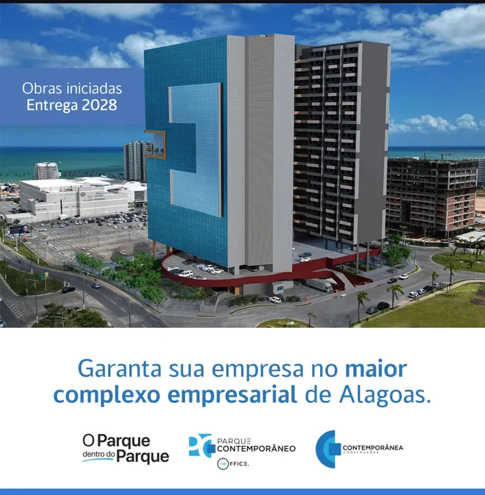 Salas Comerciais interligadas ao Parque Shopping Maceió