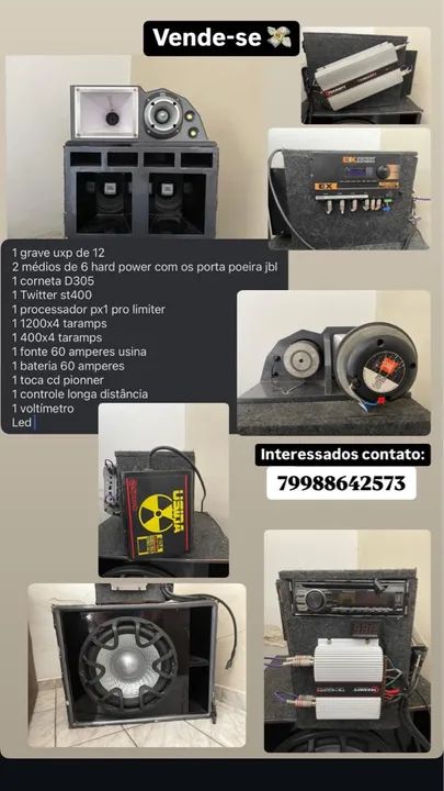 Som Automotivo completo 