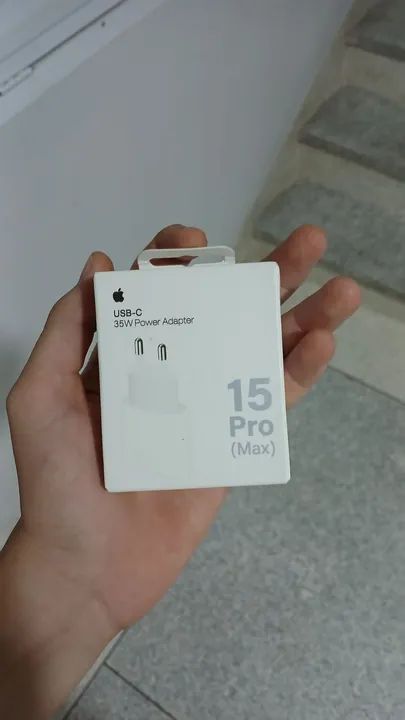 Carregador Apple 15 apro Max 35W