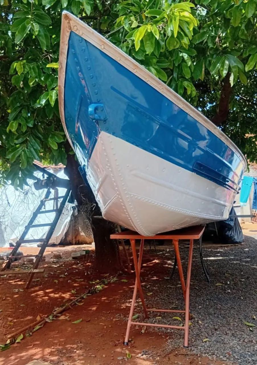Barco de alumínio borda alta 4 mts - Foto 2