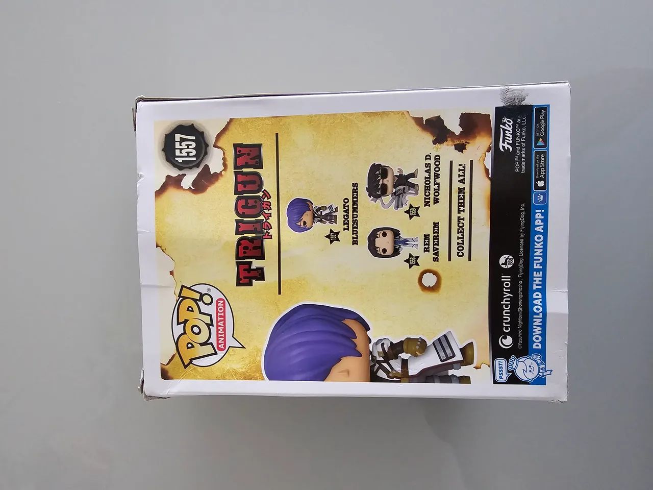 FUNKO POP- TRIGUN - LEGATO BLUESSUMERS- 1557 - Foto 4