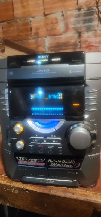 Micro system sony dx5 leia a descrição abaixo 