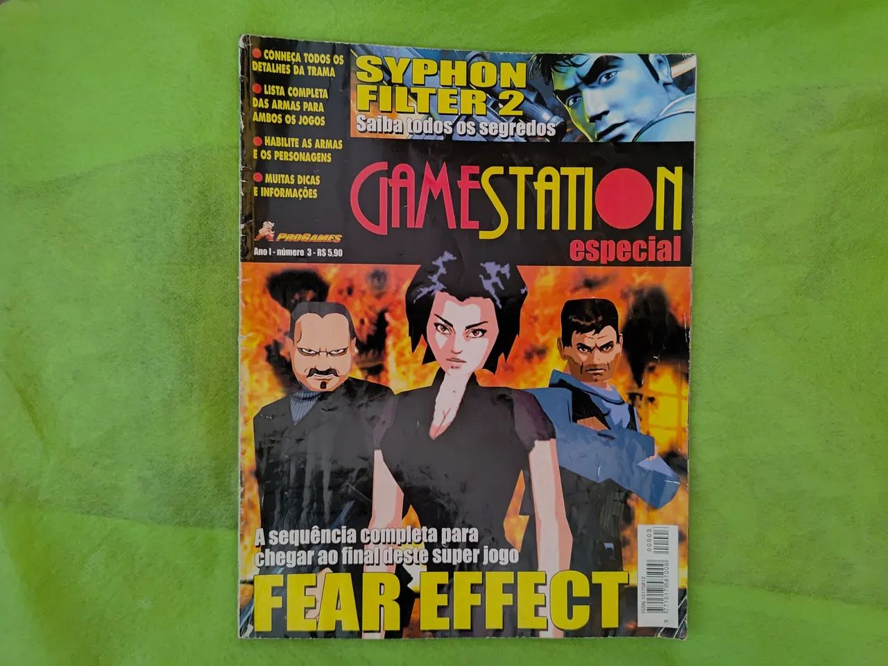 GameStation Especial  Fear Effect  Syphon Filter 2