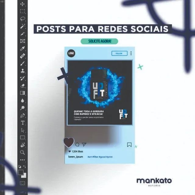 Design Personalizado para Empresas: Logomarca, Flyers, Banners e Mais! - Foto 4