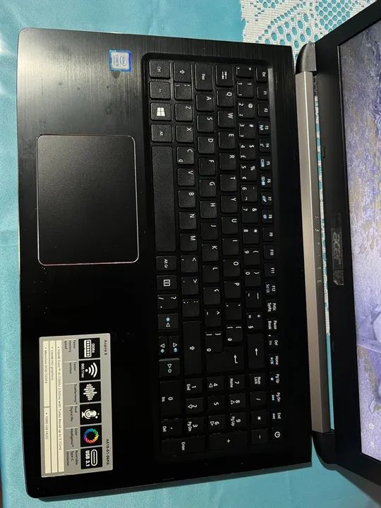 Notebook Acer Aspire 5 com memória SSD 256GB  - Foto 3