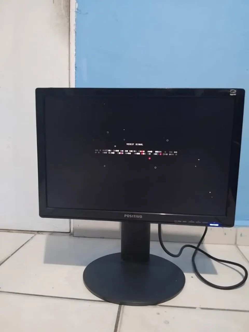 Monitor Positivo 19 Polegadas Lcd Vga Dvi W1942peu