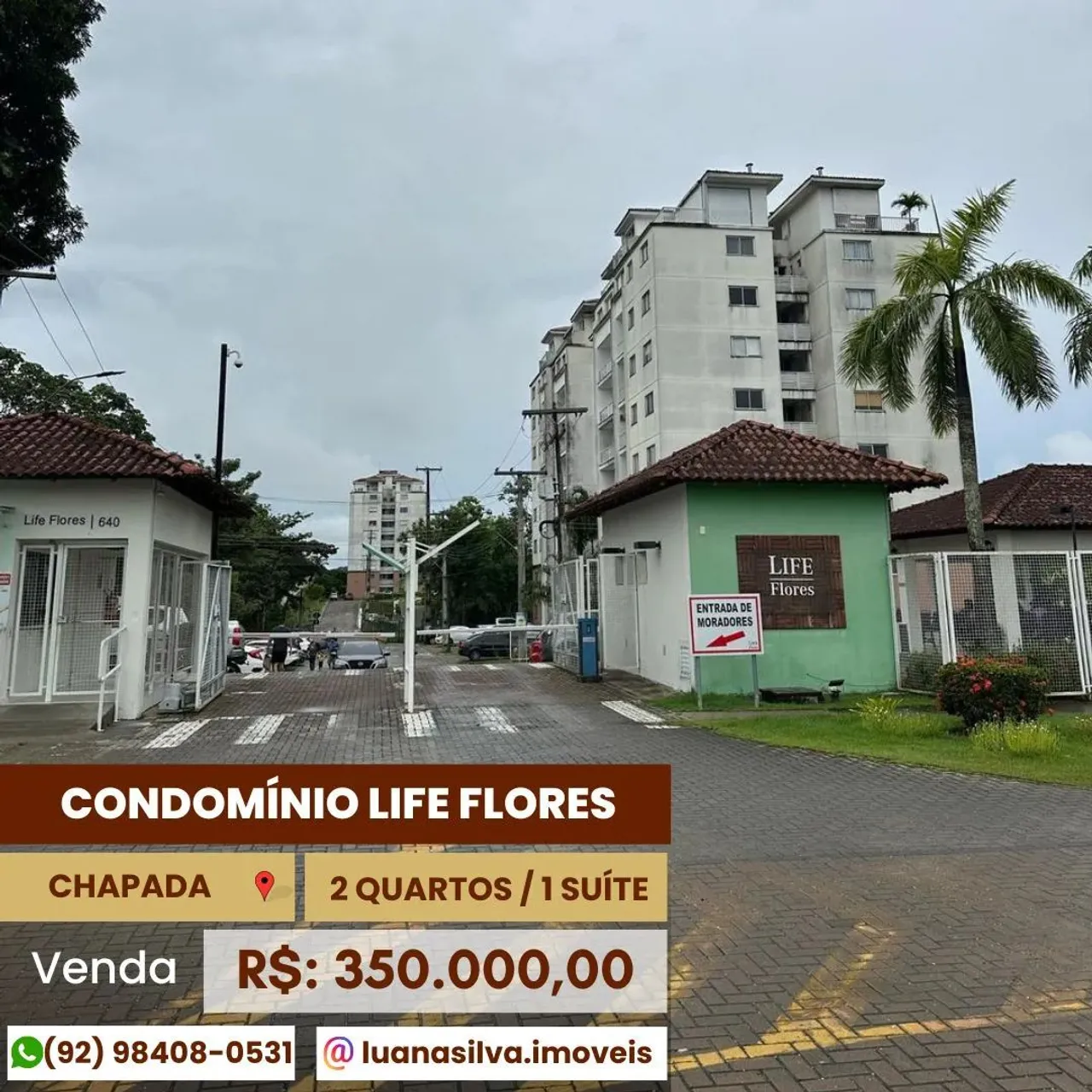LIFE FLORES - Imóvel para aluguel e venda  com 2 quartos em Flores - Manaus - AM