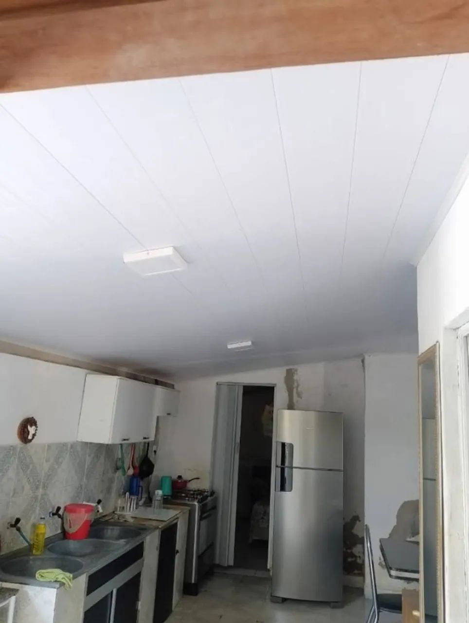 FORRO PVC, TRADICIONAL BRANCO, LISO E AMADEIRADO - Foto 2