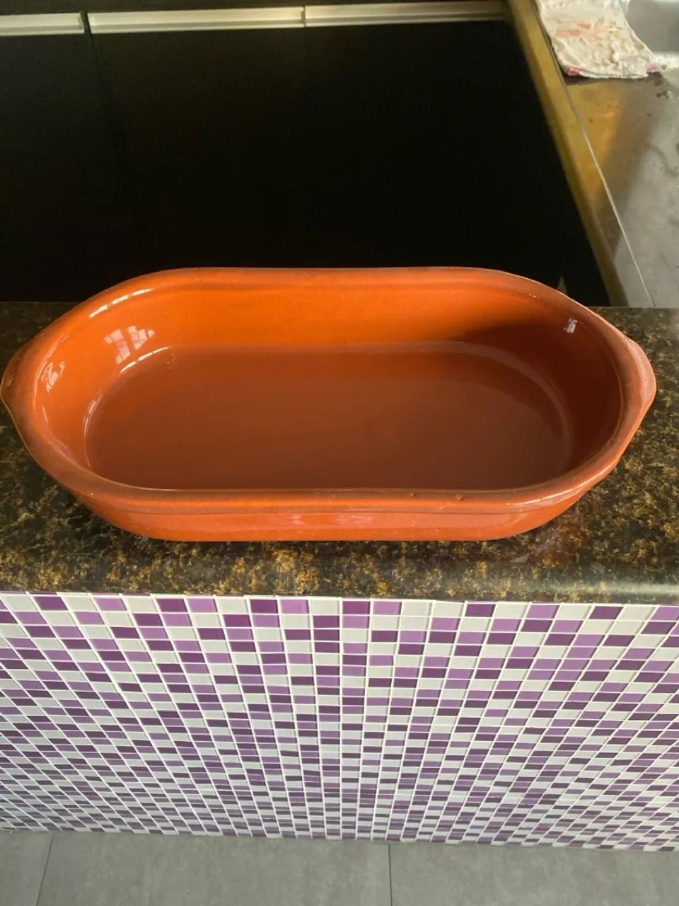 Travessa de Cerâmica para Assar