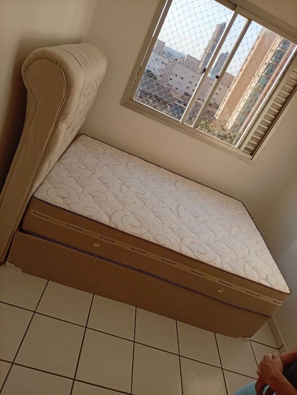 Cama casal frete grátis 7 pezinhos 