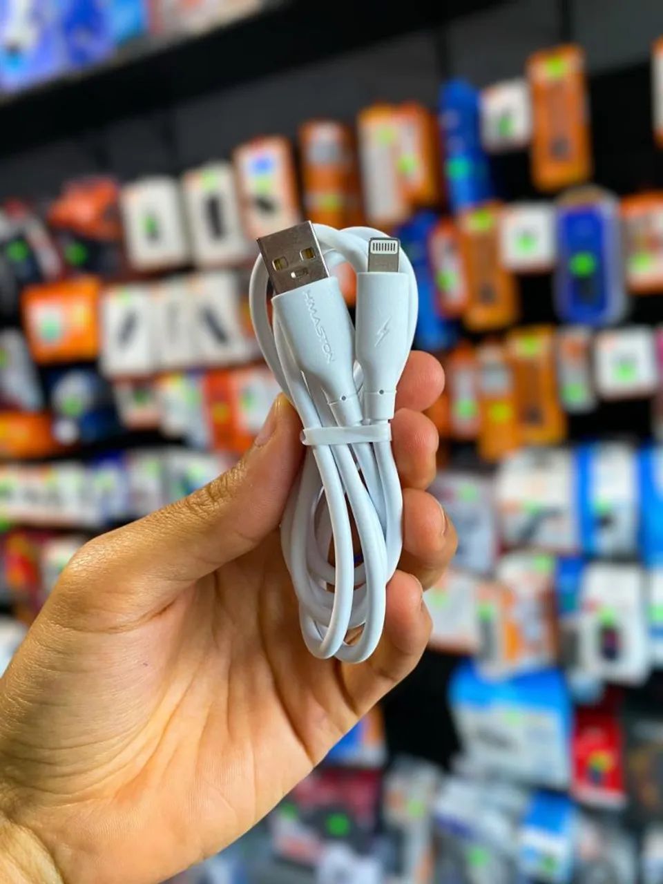 CABO DE CARGA H'MASTON PARA IPHONE LIGHTNING 4.8A - Foto 2