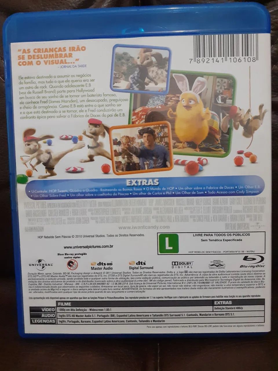 Blu-Ray HOP Rebelde sem Páscoa.  - Foto 3