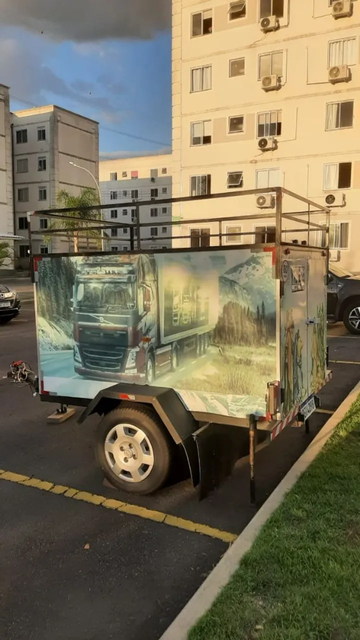 Carretinha Personalizada com Arte Exclusiva