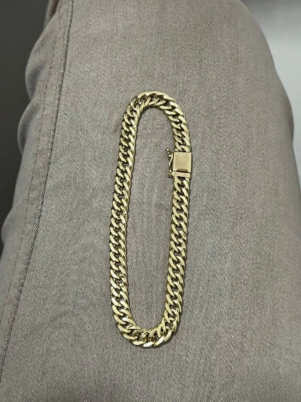 Pulseira Grumet Dupla Ouro18k Masculina