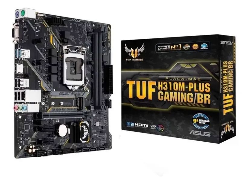 I3-9100F + H310M TUF GAMING - Foto 2