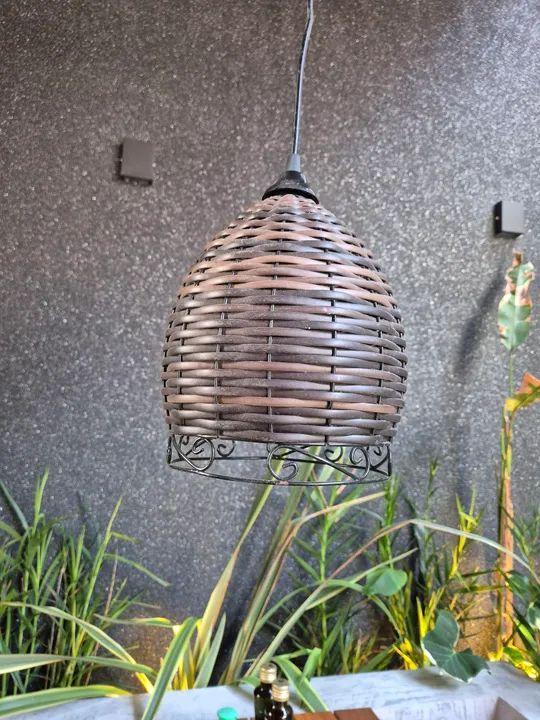 Pendentes de bambu para decoração - Foto 2