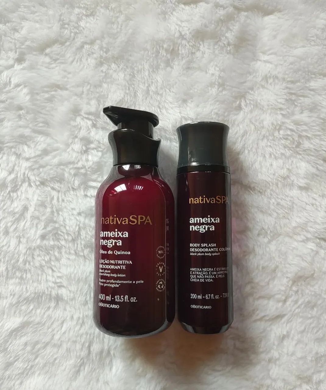 Kit Ameixa Negra Nativa SPA - Loção + Body Splash