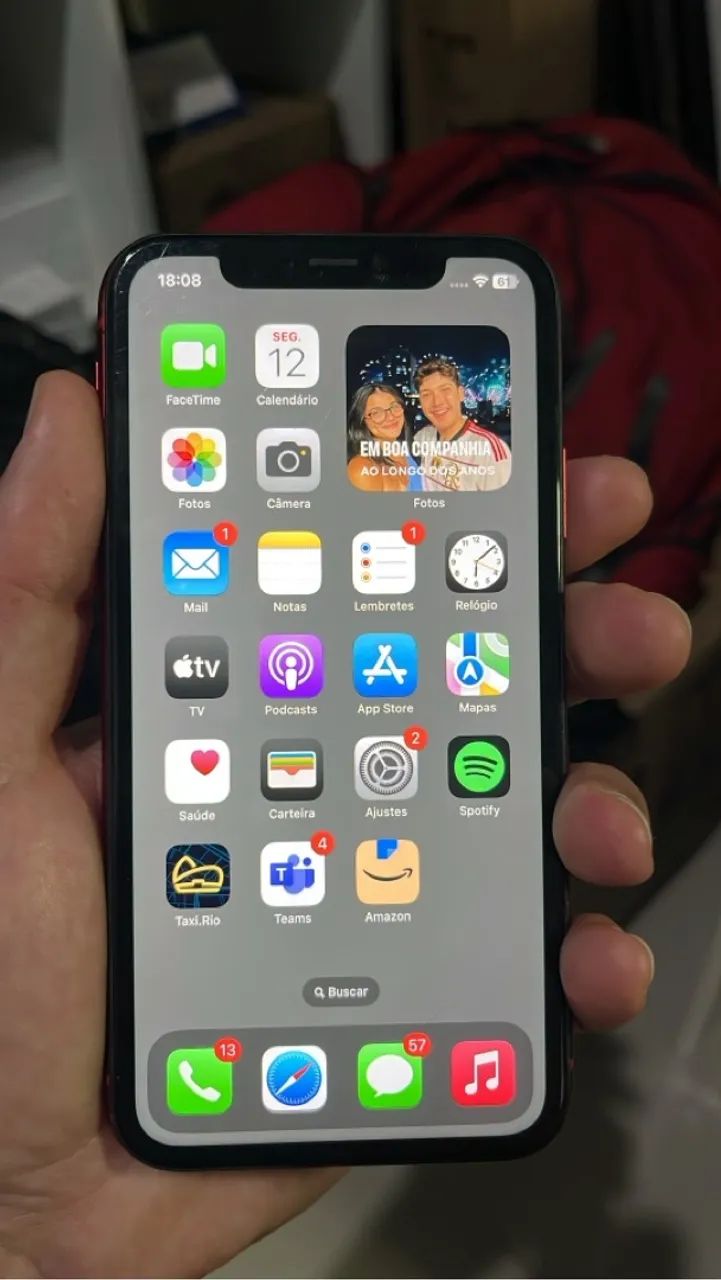 iPhone 11 red 64gb original nunca mexido  - Foto 2