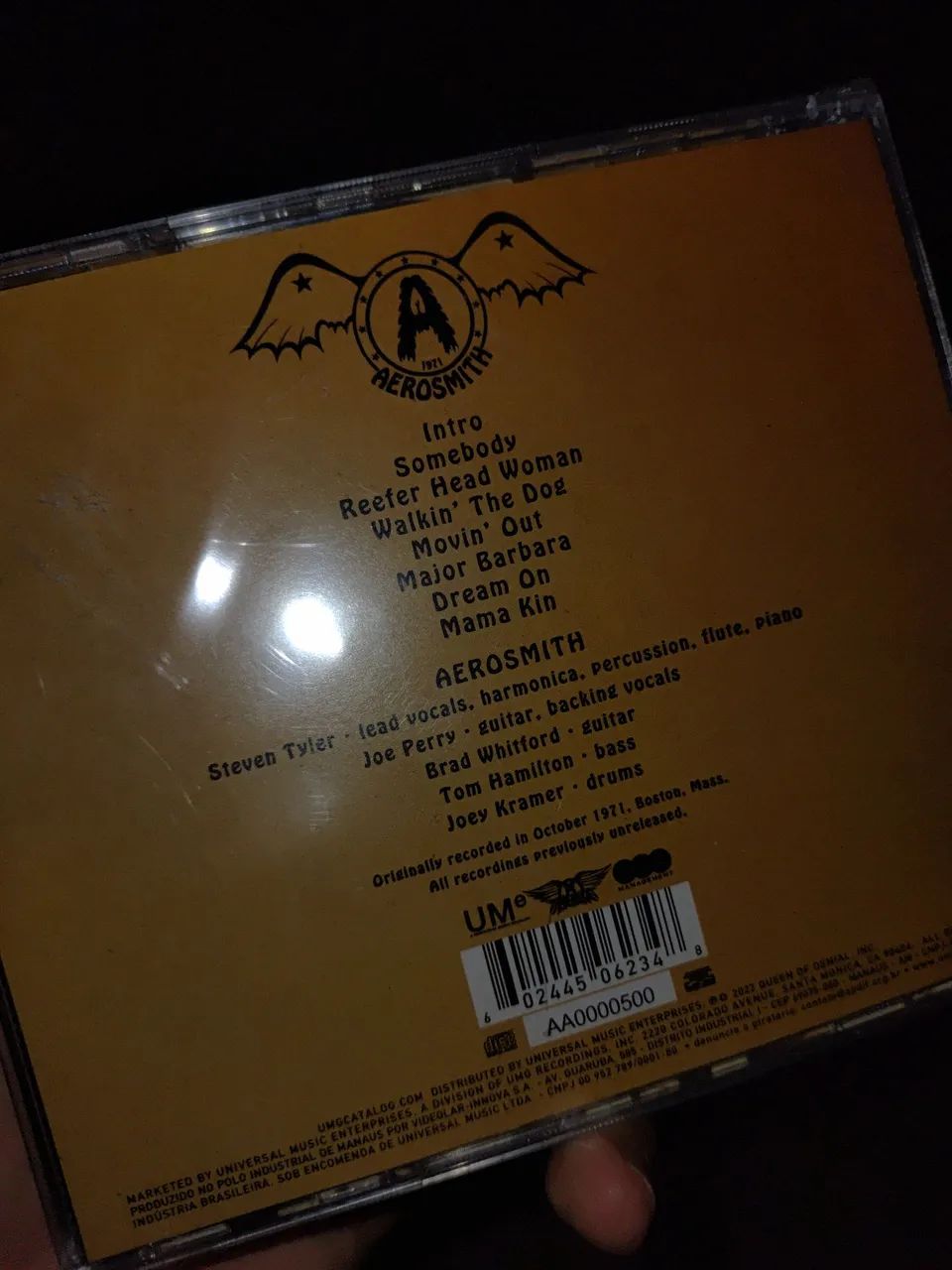 Cd aerosmith - the road starts here (lacrado) - Foto 2