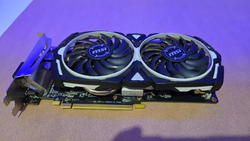 Placa de Video MSI RX 570 Armor 8GB OC GDDR5 256bit