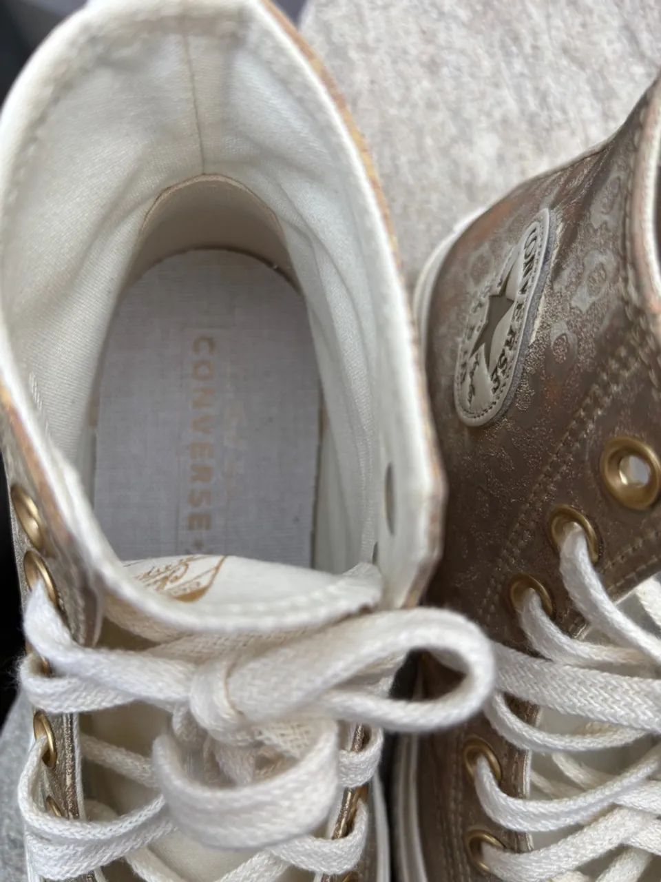 Converse All Star Chuck 70 Dourado - Foto 4