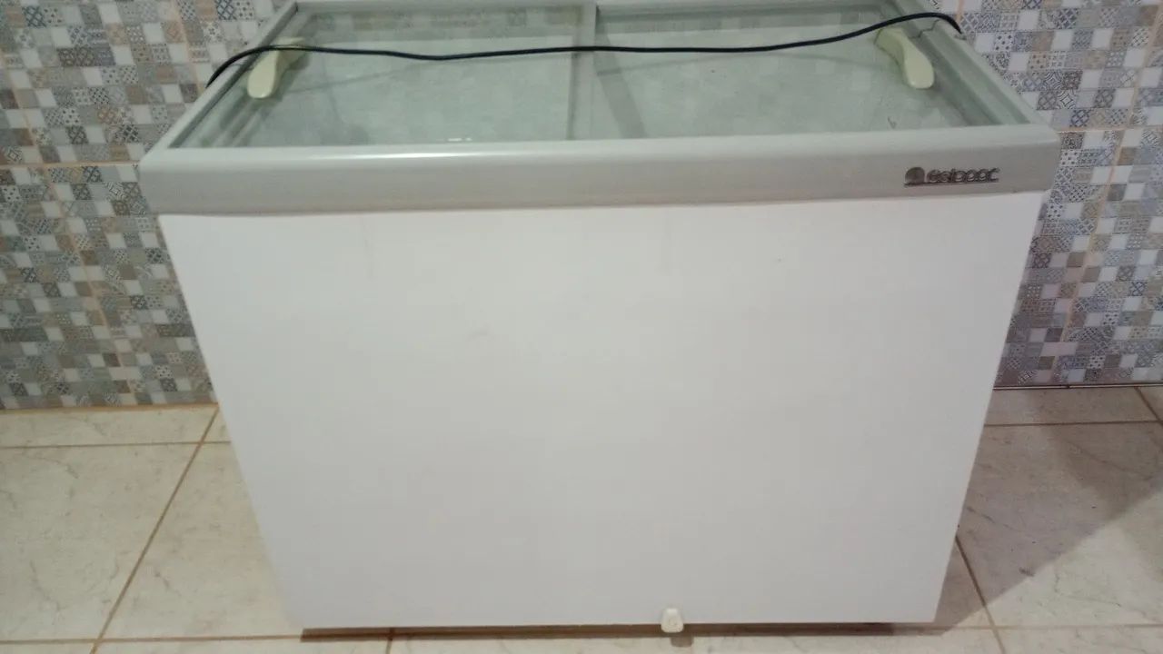 Freezer 300l marca gelopar 