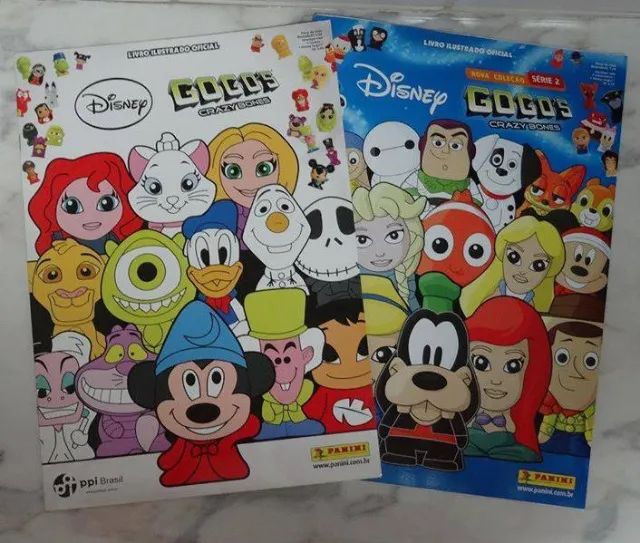 Disney Gogos - álbum e figurinhas - séries 1 e 2 - novos - Foto 4