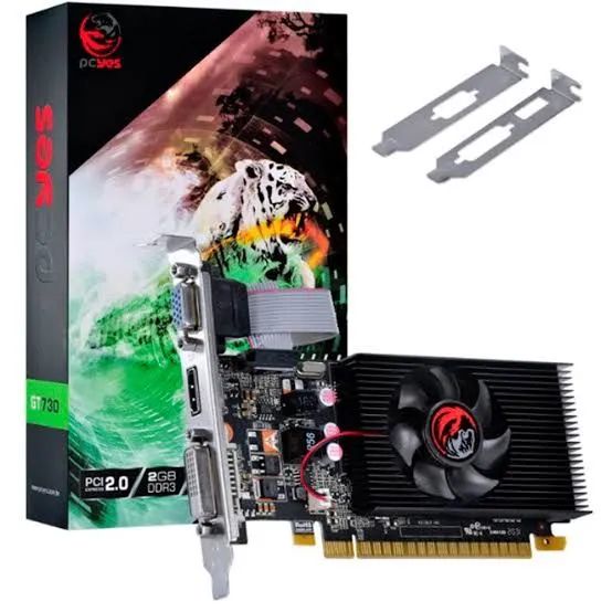 Placa de Vídeo PCYes GT730 2GB DDR3