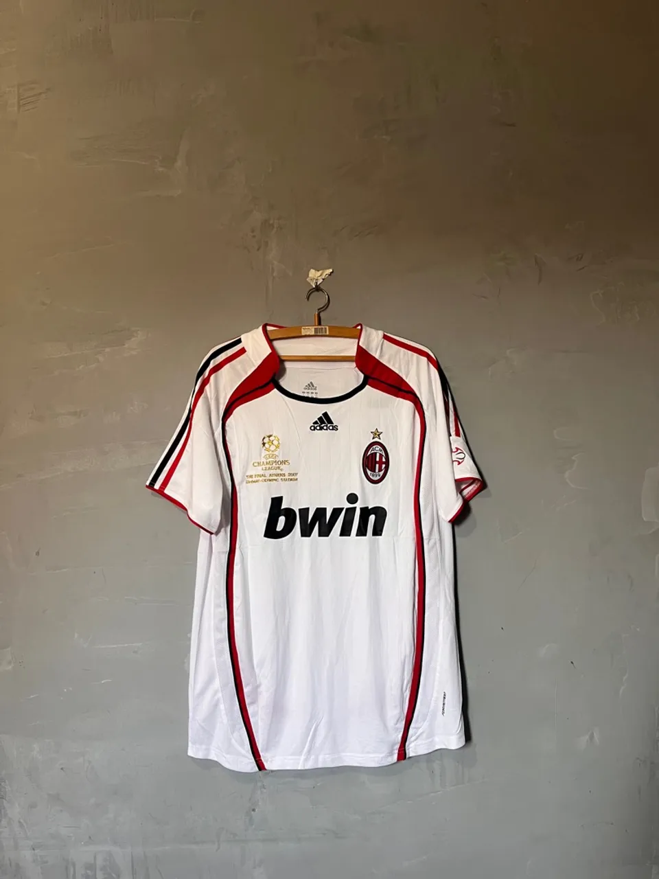 Camisa Milan 2007 Champions League Adidas - 9 Izaghi