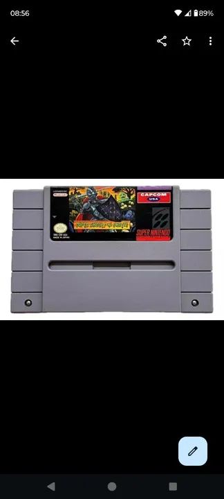 Super Ghouls Ghosts Original 