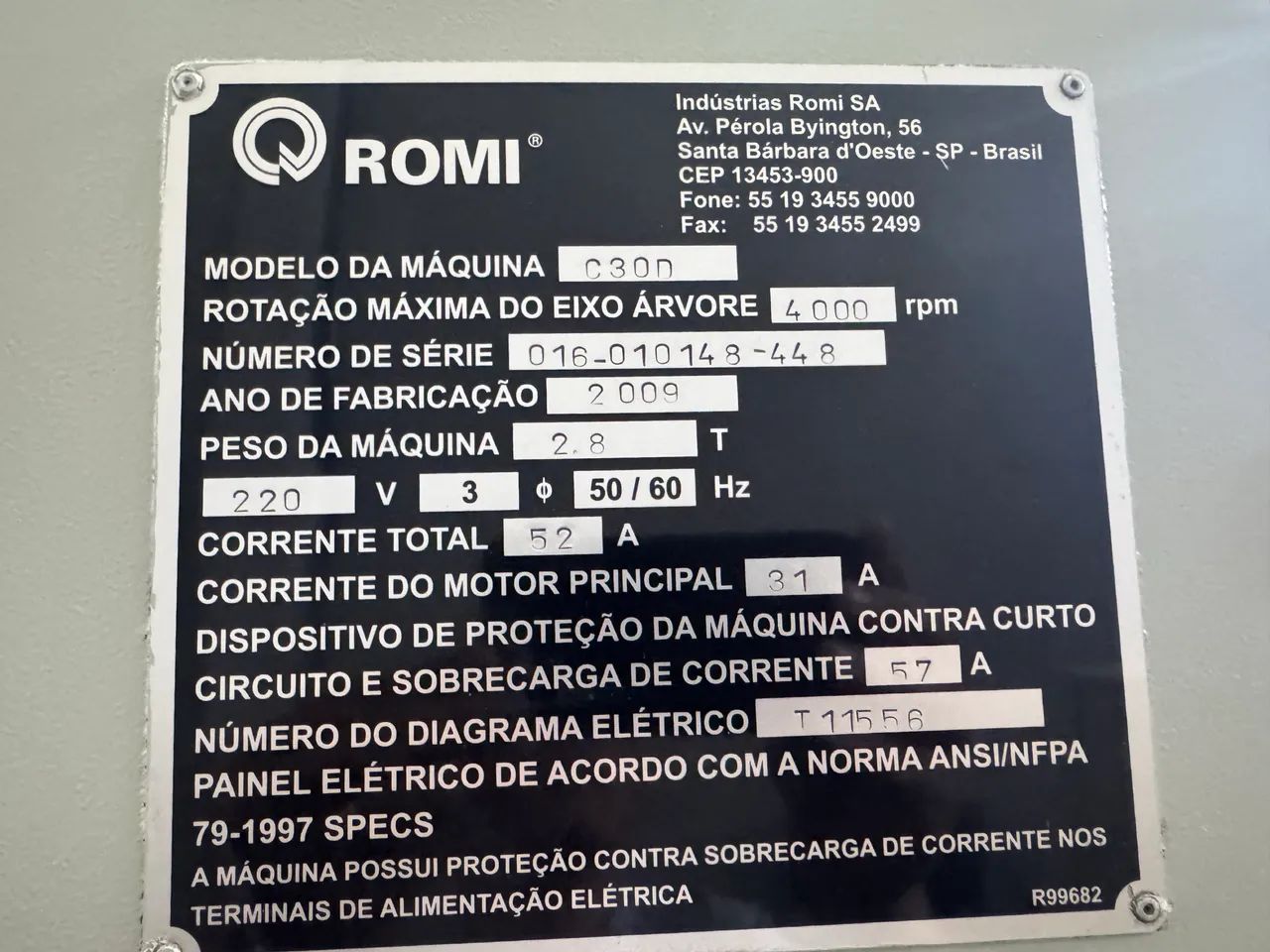 Torno cnc Romi  - Foto 3