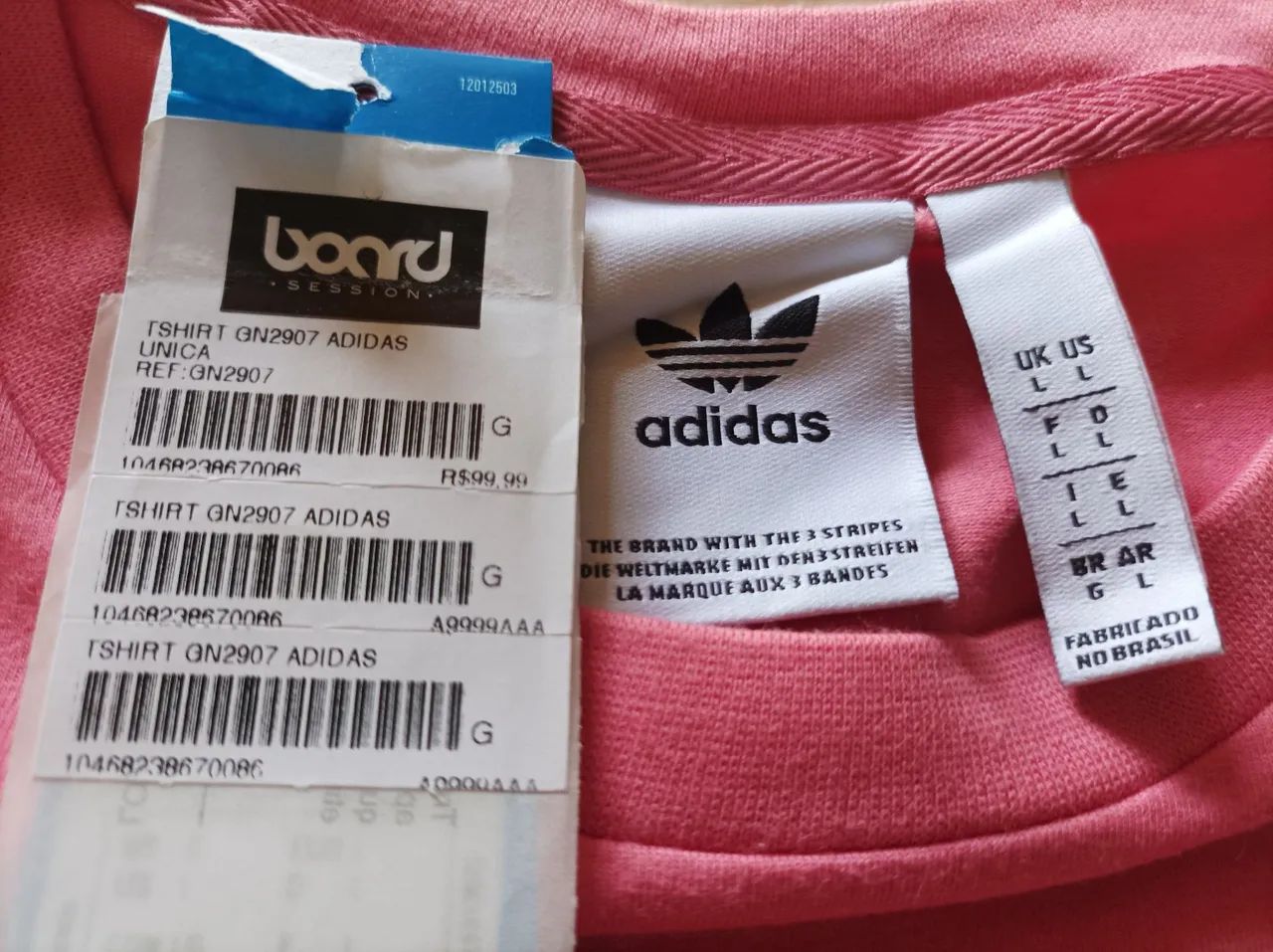 Camiseta Adidas Rosa - original  - Foto 3