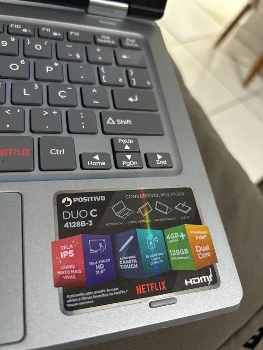 Notebook Positivo Duo C 2 em 1 - Foto 2