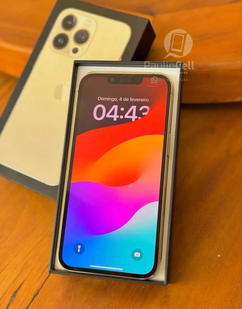 Iphone 13 Pro 128gb Dourado completo - Celulares e Smartphones