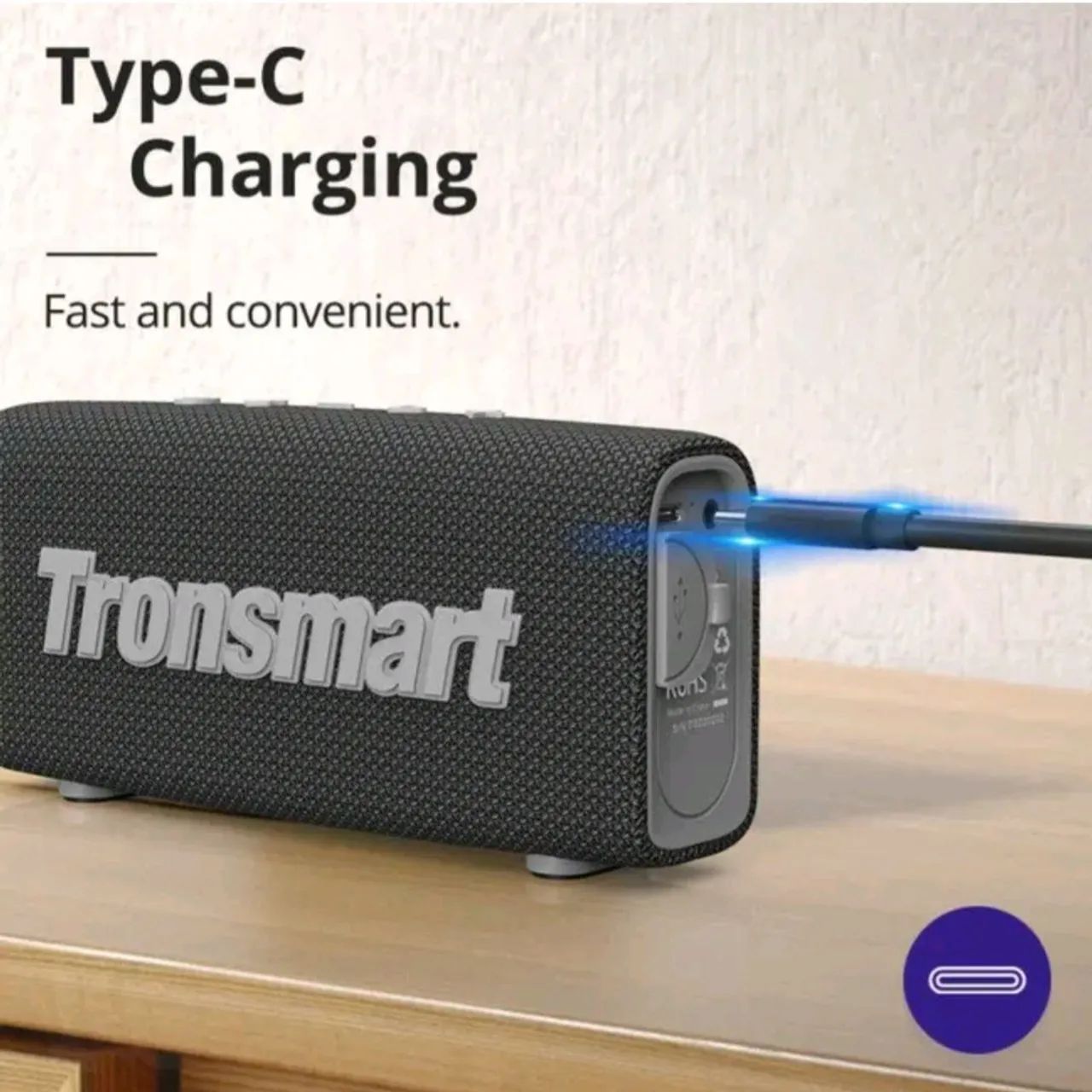 Caixa de Som Bluetooth Tronsmart Trip - Foto 2