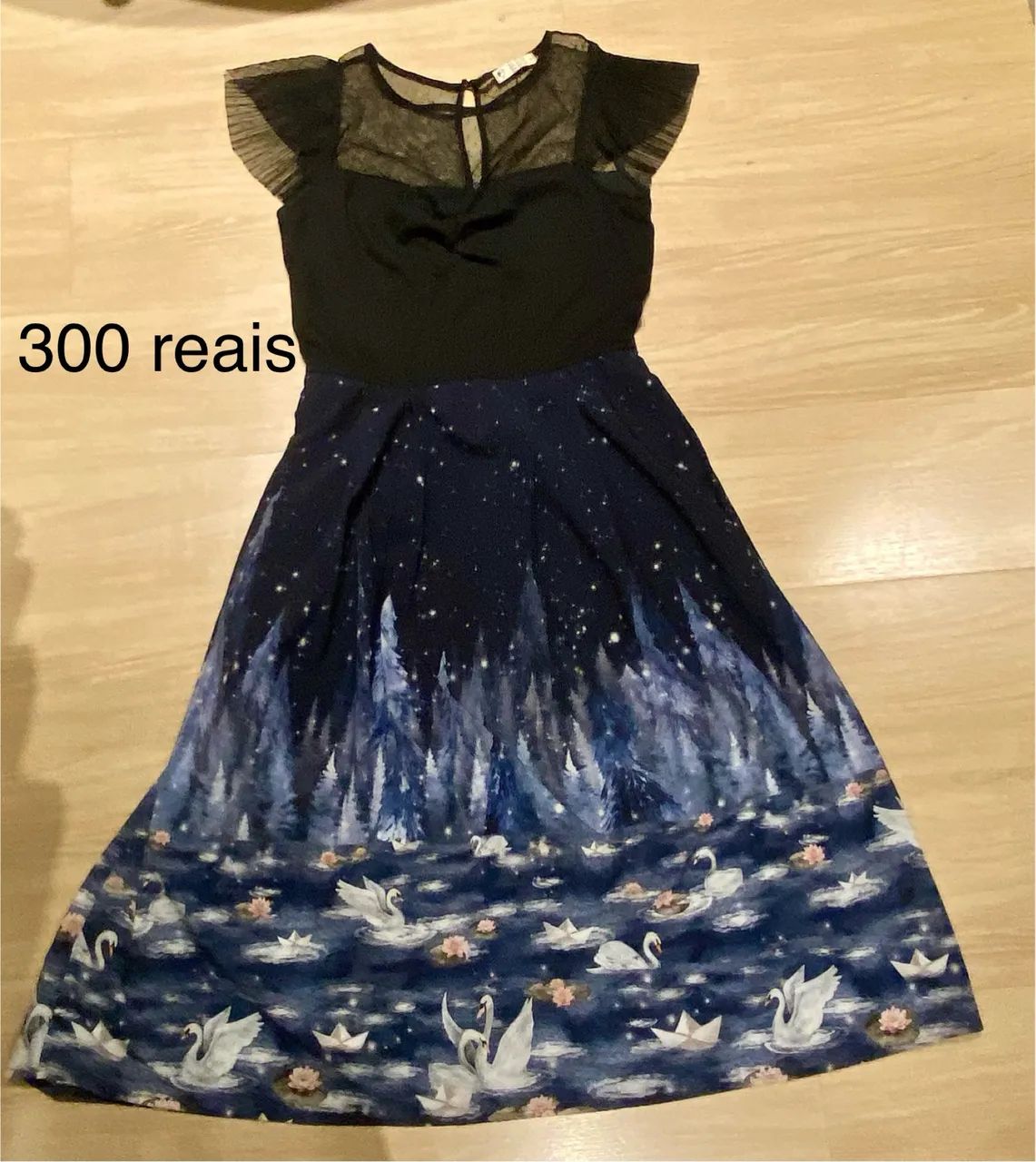 Vestido Antix - Inverno dos Cisnes - Tamanho M 