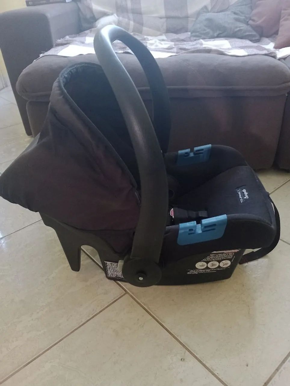 Bebê conforto touring X Burigotto (pouco usado) + Base (nunca usada) - Foto 4