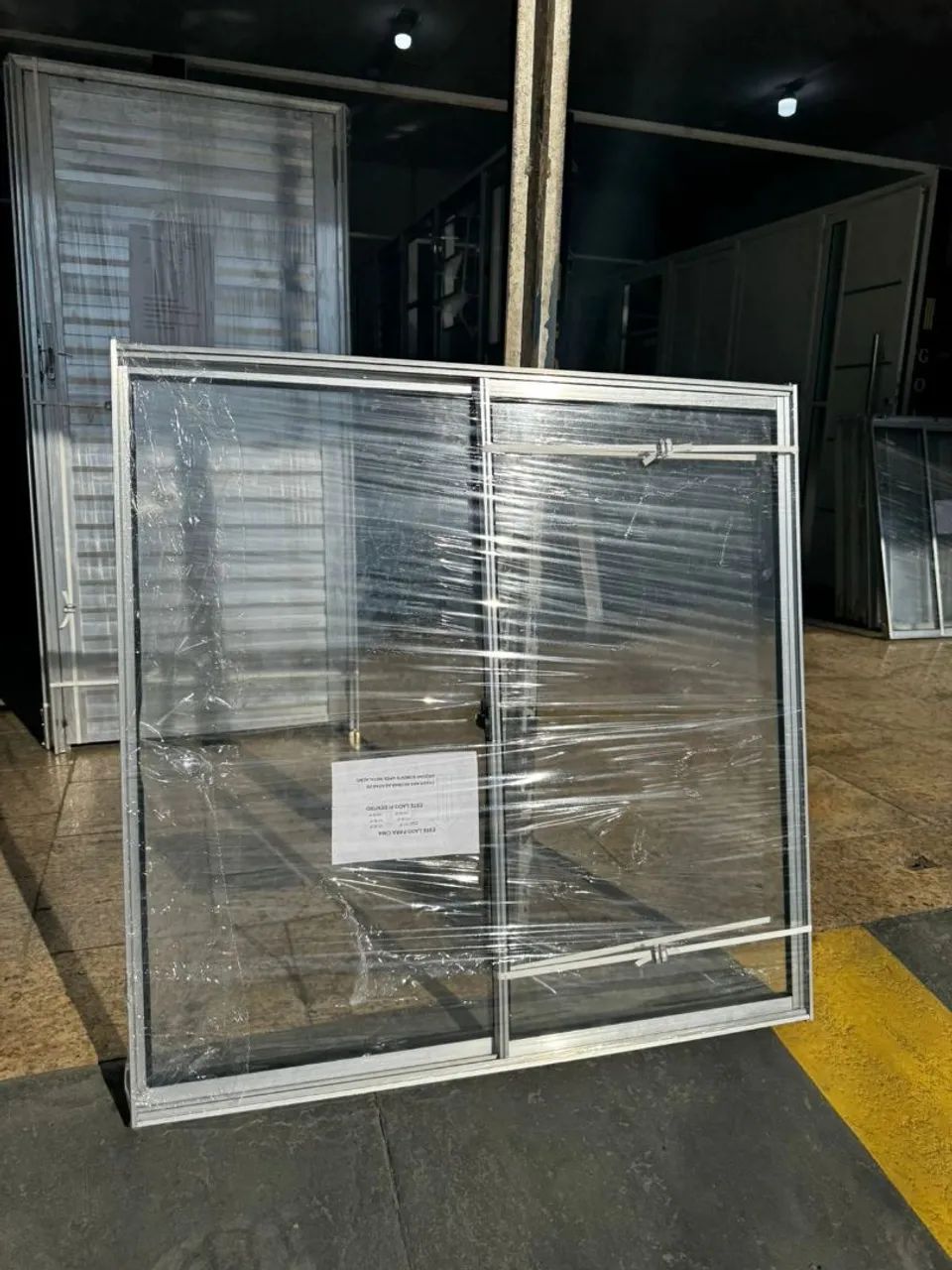 Janelas 1.00x1.00 2 folhas natural - Direto da Fábrica!