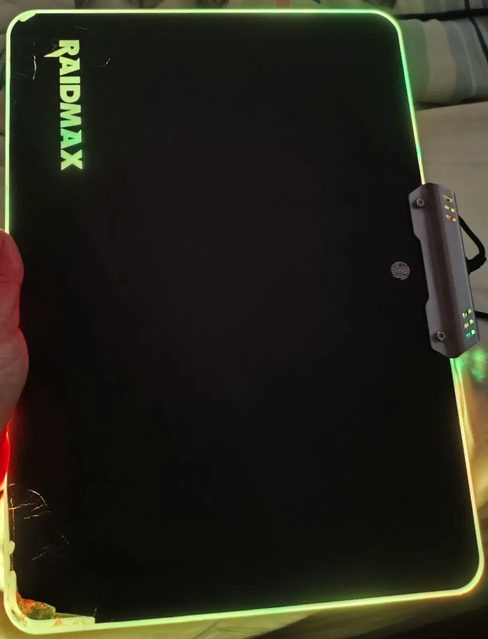 Mousepad Gamer Iluminado Raidmax - Foto 3