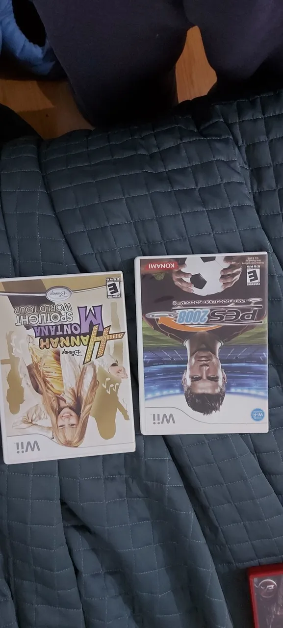 Jogos Wii: Hannah Montana Spotlight World Tour e PES 2008