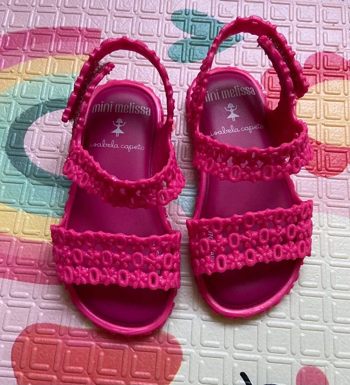 Melissa x Isabela Capeto como nova 1 uso tamanho 22 sandalinha - Foto 2