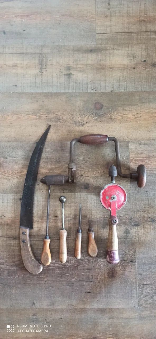 Kit ferramentas antigas (Decada de 60) Colecionador