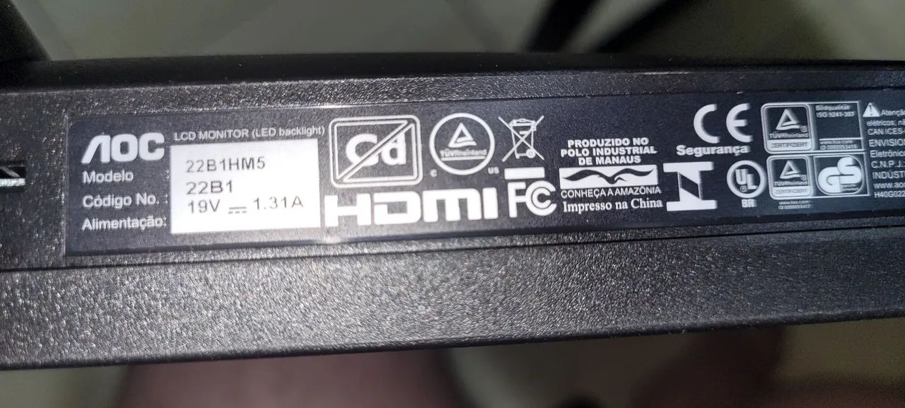 Monitor 22 AOC Full HD64317906784385121