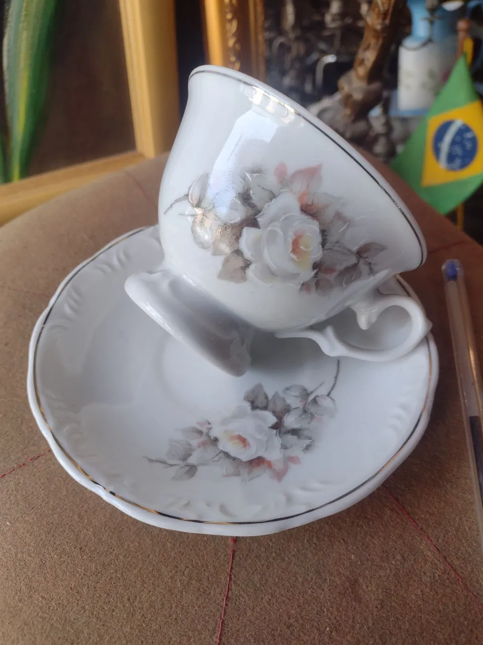 Xícara de Chá em Porcelana Schmidt