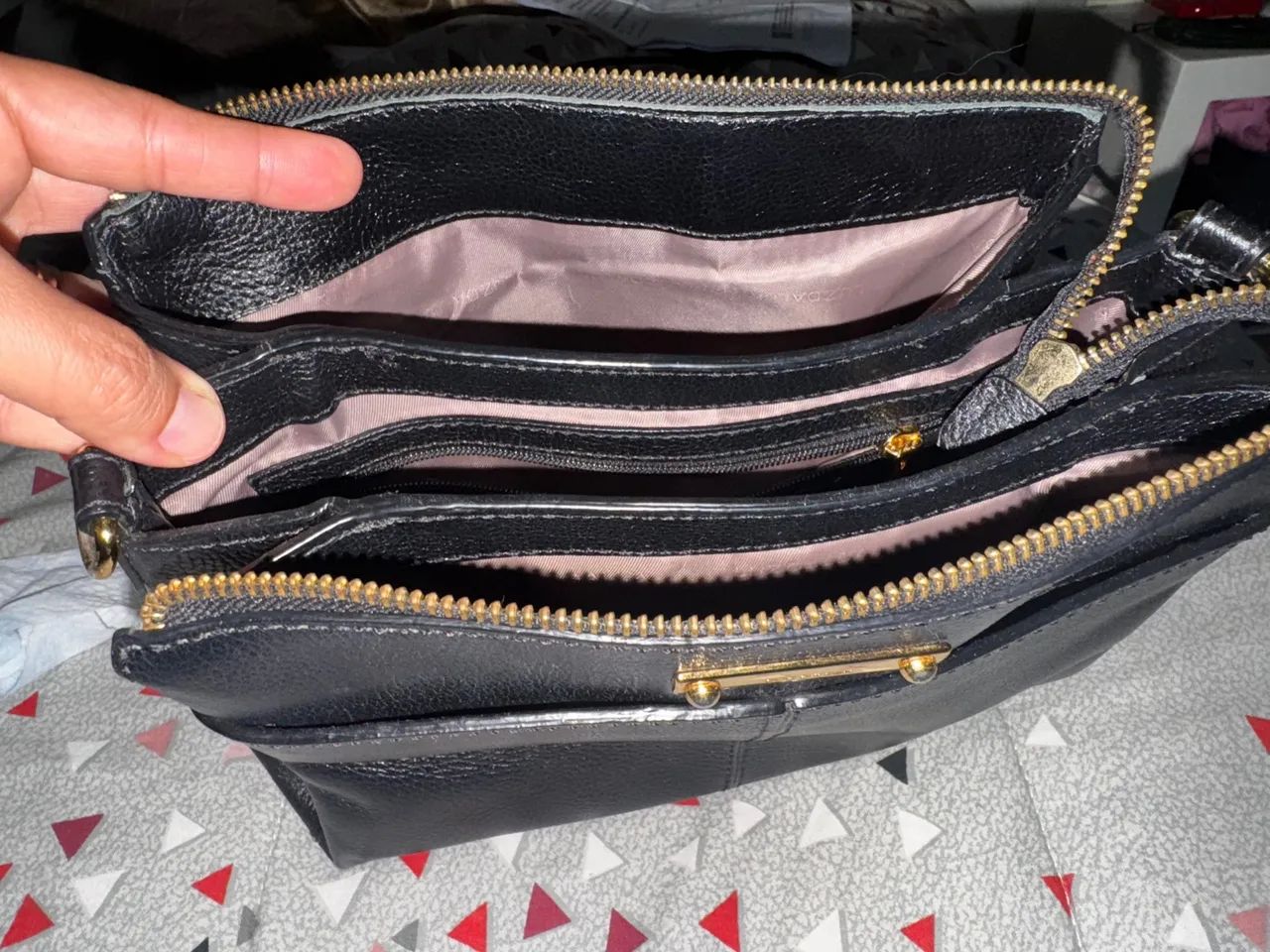 Bolsa Luz da Lua em couro - Foto 3